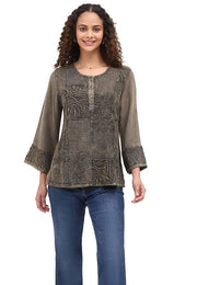 Parsley & Sage - BLAZE TOP - 26F590C - OLIVE