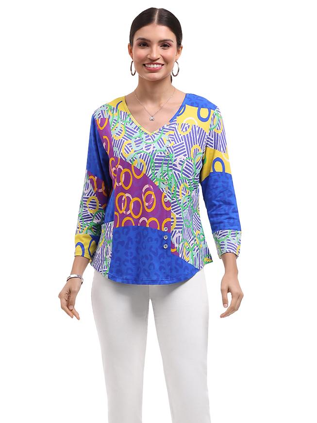 Parsley & Sage NORMA BUTTON TOP - 26T13C6P
