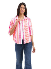 Parsley & Sage DESTINY COLLARED SHIRT - 26T52G5P