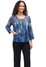 Parsley & Sage - DAWN BUTTON UP TOP - 26W202C6