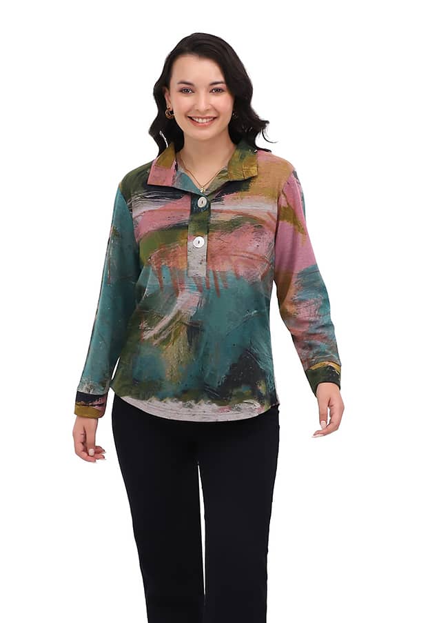 Parsley & Sage - FINLEY PULLOVER TOP - 26W204C2
