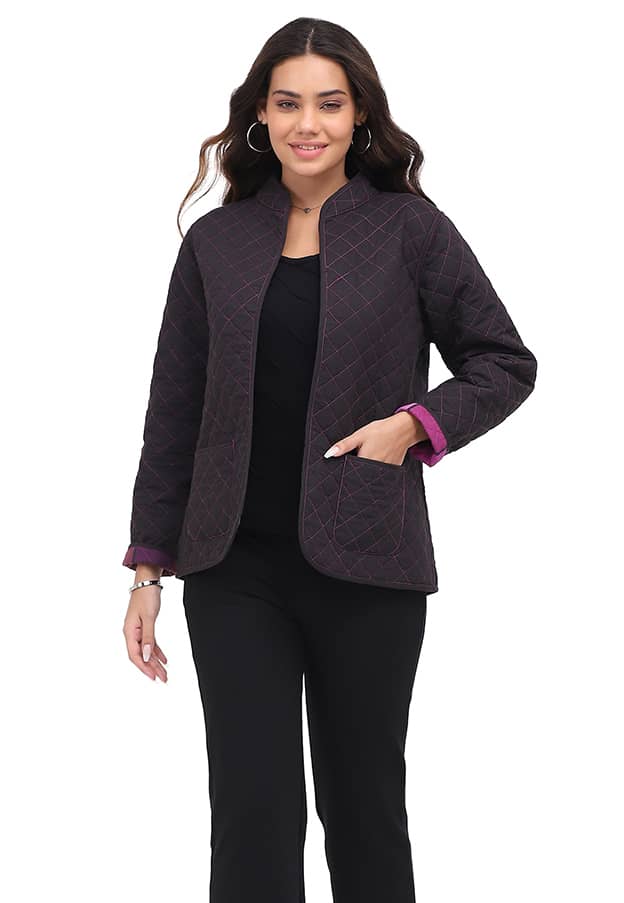 Parsley & Sage - TRIXIE REVERSE OPEN FRONT JACKET - 26W210E25