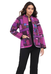 Parsley & Sage - TRIXIE REVERSE OPEN FRONT JACKET - 26W210E25