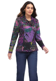 Parsley & Sage - VELMA COWL TOP - 26W221C12
