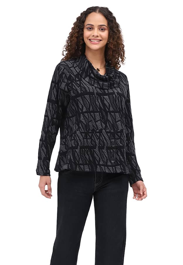 Parsley & Sage - CARRIE COWL TOP - 26W242C22