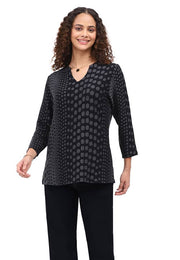 Parsley & Sage - CINDY TOP - 26W243C30 - CHARCOAL