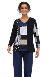 Parsley & Sage - EMERSON ONE BUTTON TOP - 26W246C3