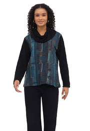 Parsley & Sage - JOLENE COWL TOP - 26W256C22