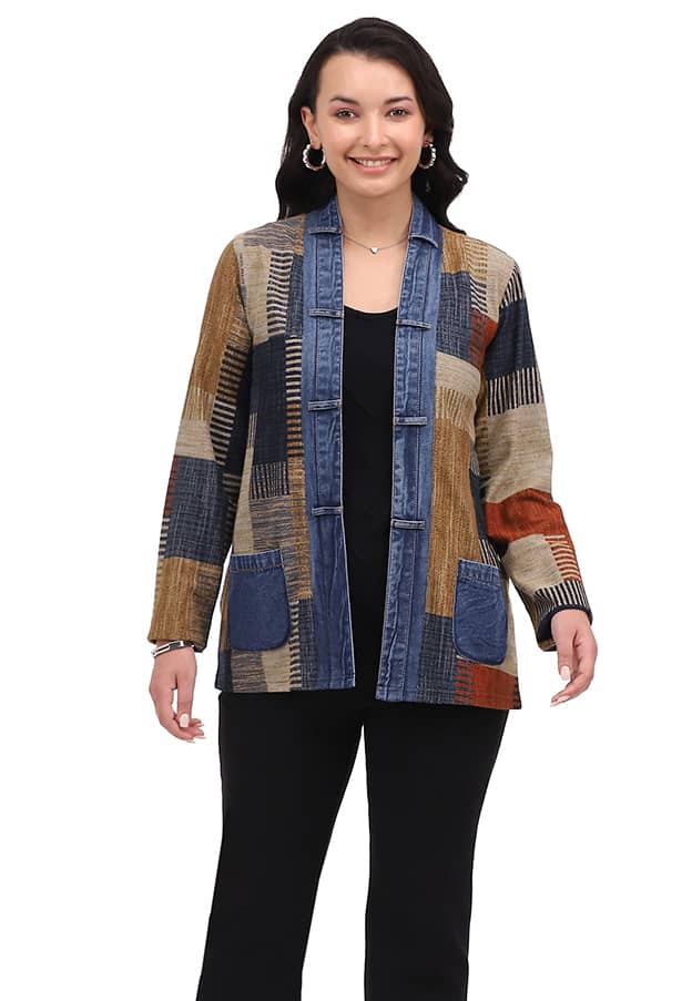 Parsley & Sage - KACEY OPEN FRONT JACKET - 26W257E26