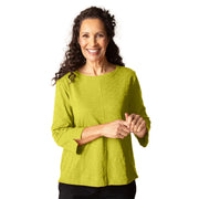 Habitat Cotton Pebble Coverstitch Boatneck - 27522 - LENTIL