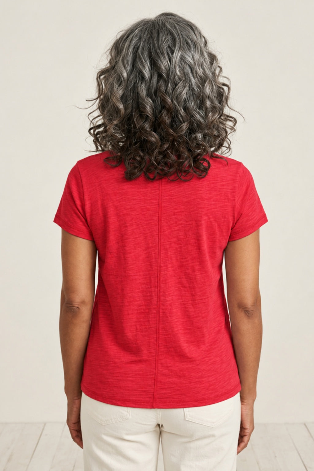 Habitat Cotton Pebble Coverstitch Tee - 27524 - POPSICLE