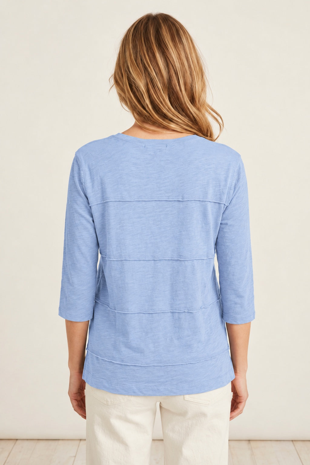 Habitat Cotton Pebble Horizontal Seamed Tee - 27526 - CASCADE