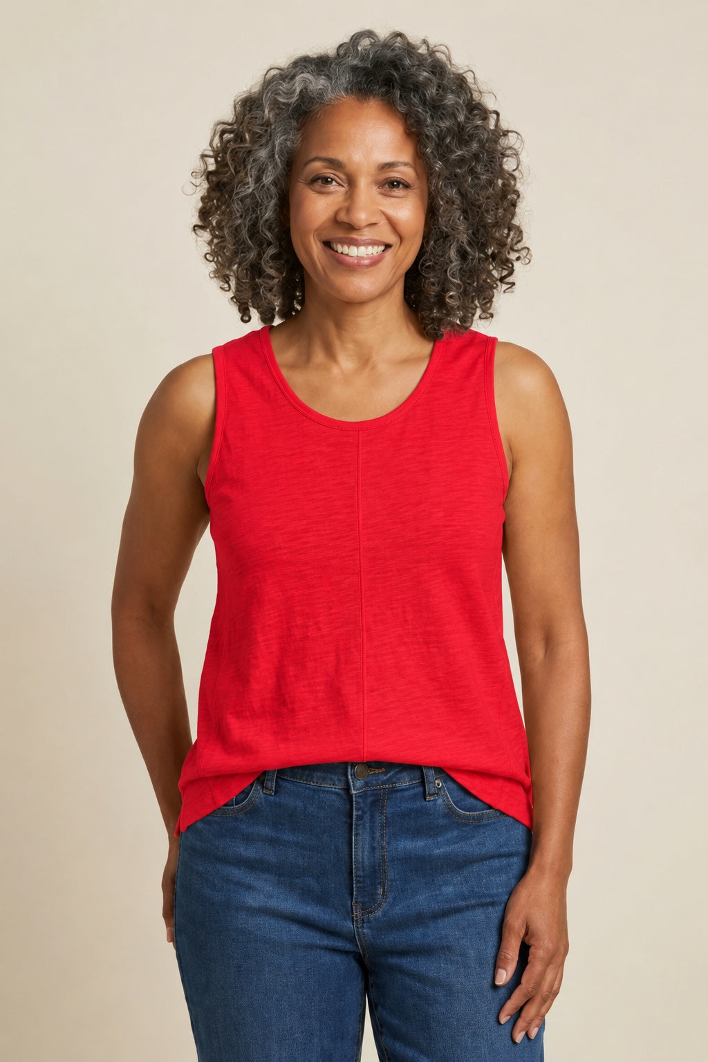 Habitat Cotton Pebble Seamed Tank - 27528 - POPSICLE