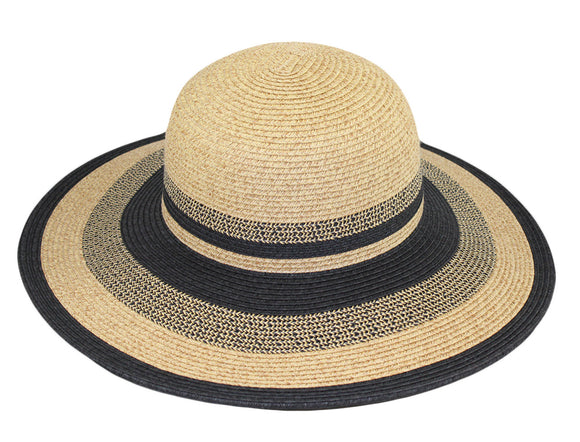 Jeanne Simmons Hat - 8077 - BLACK