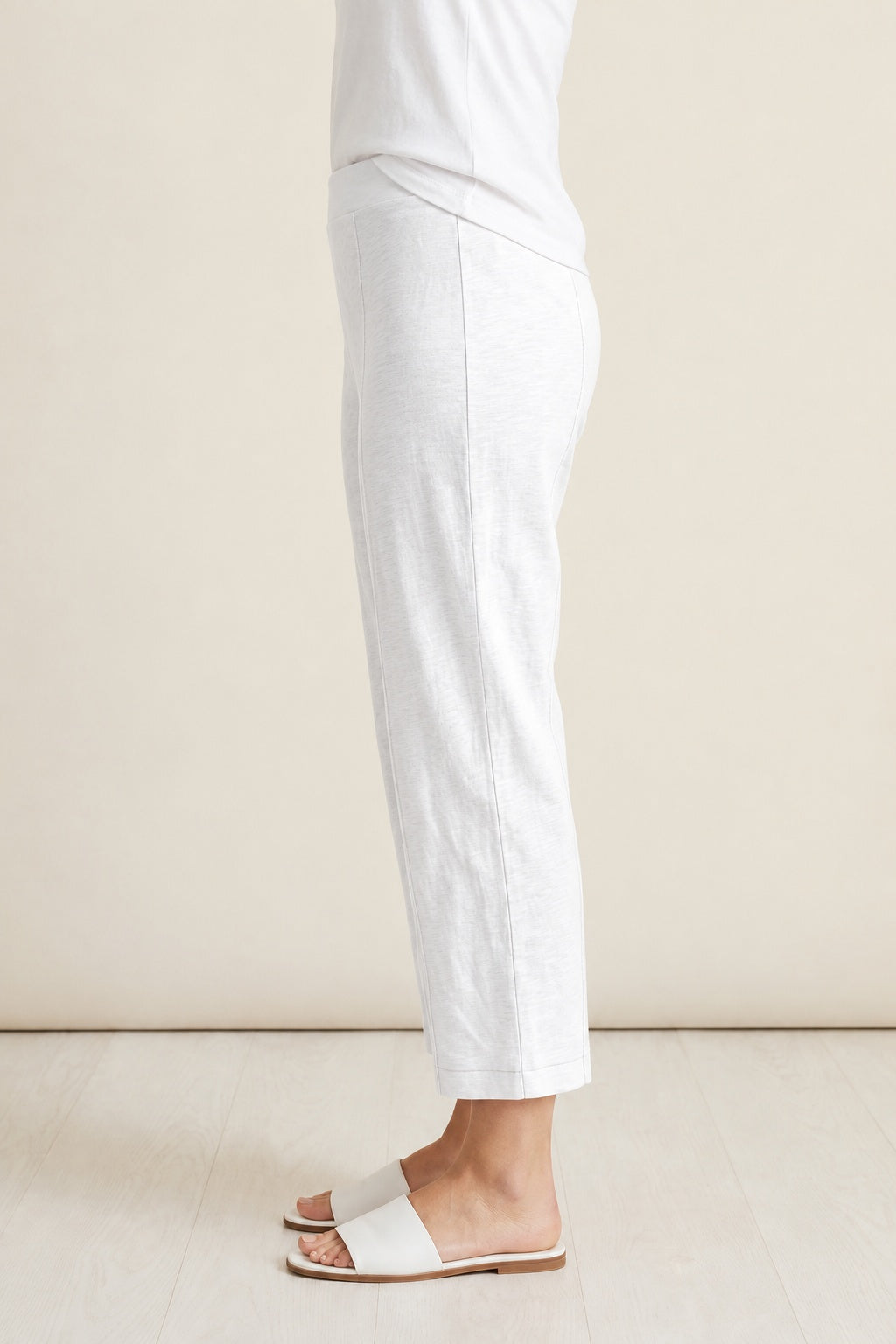 Habitat Cotton Pebble Flood Pant - 27577 - WHITE