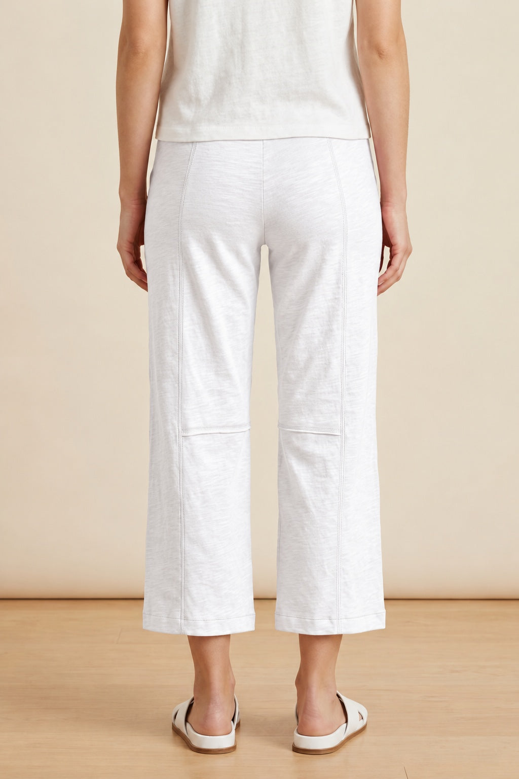 Habitat Cotton Pebble Flood Pant - 27577 - WHITE