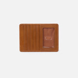 HOBO - Euro Slide Card Case - TRUFFLE IN POLISHED LEATHER