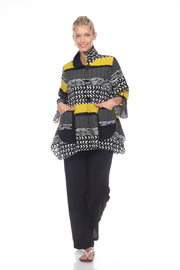Moonlight Mixed Print Top - 2829