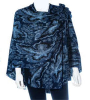 Rapti Cashmere Buckle Shawl - PRINT 11
