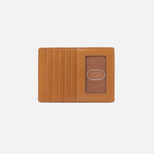 HOBO - Euro Slide Card Case - NATURAL IN POLISHED LEATHER