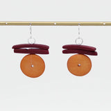 SYLCA Orange Billie Dangle Earring