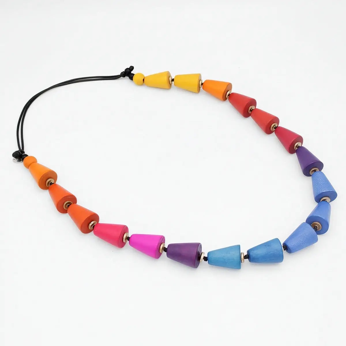 SYLCA Zariah Multi Color Ombre Necklace
