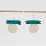 SYLCA  White Billie Dangle Earring