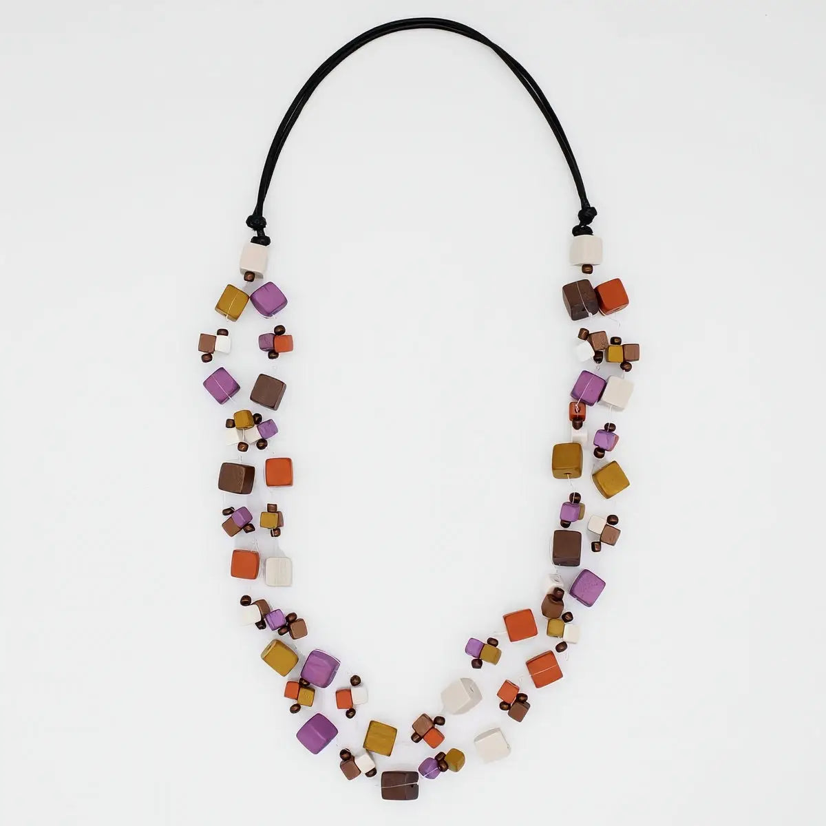 SYLCA Shades of Pink Lia Floating Bead Necklace