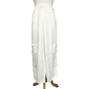 Fridaze AAPT25 - Crop Linen Pant with Twisted Pleats