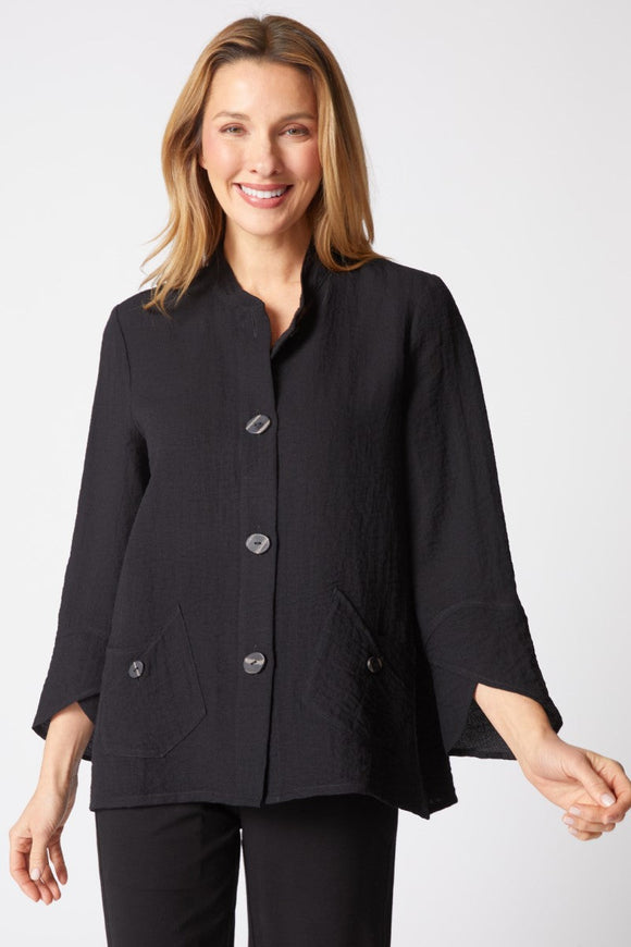 Habitat Tulip Sleeve Jacket - 30618 - BLACK – The Total Look