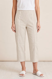 Habitat Stonewash Knits Stripe Flood Pant - 31167 - ECRU