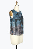 DAMEE ART OF MUSIC DENIM MESH TWIN SET - 31429 - BRN