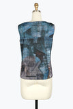 DAMEE ART OF MUSIC DENIM MESH TWIN SET - 31429 - BRN