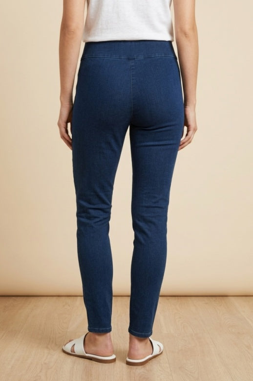 Habitat Stonewash Cotton Spandex Easy Pant - 31566 - DENIM
