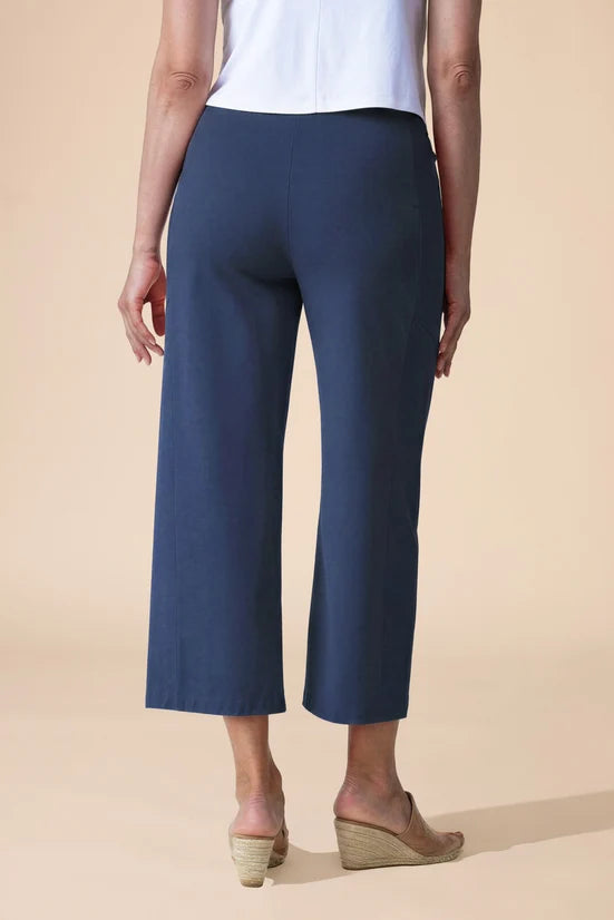 Habitat Stonewash Cotton Spandex Flood Pant - 31567 - DENIM