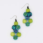 SYLCA Green Pamela Berries Earrings - BP24E09 - GREEN