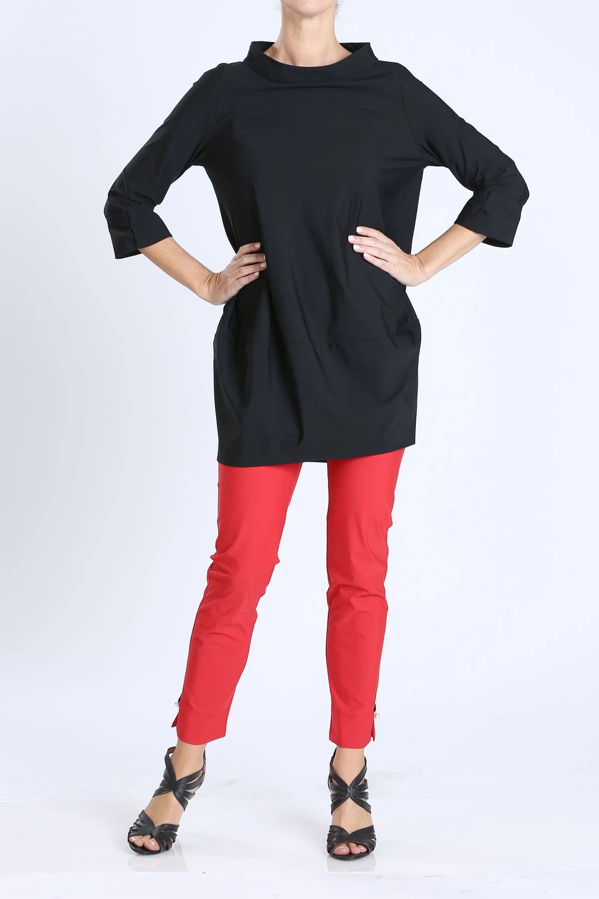 IC COLLECTION Top- 3226T- BLACK