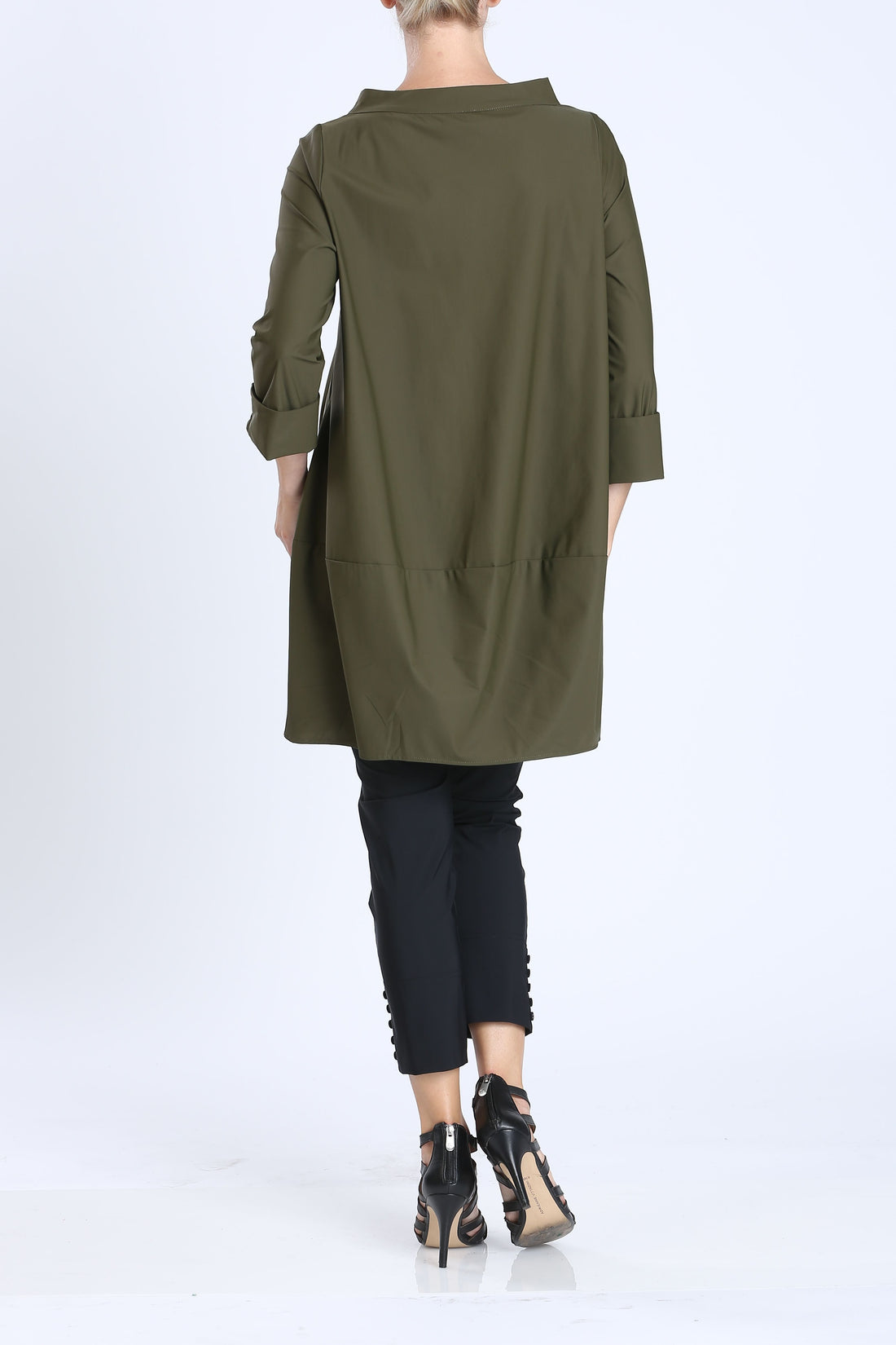 IC COLLECTION Top- 3226T- OLIVE
