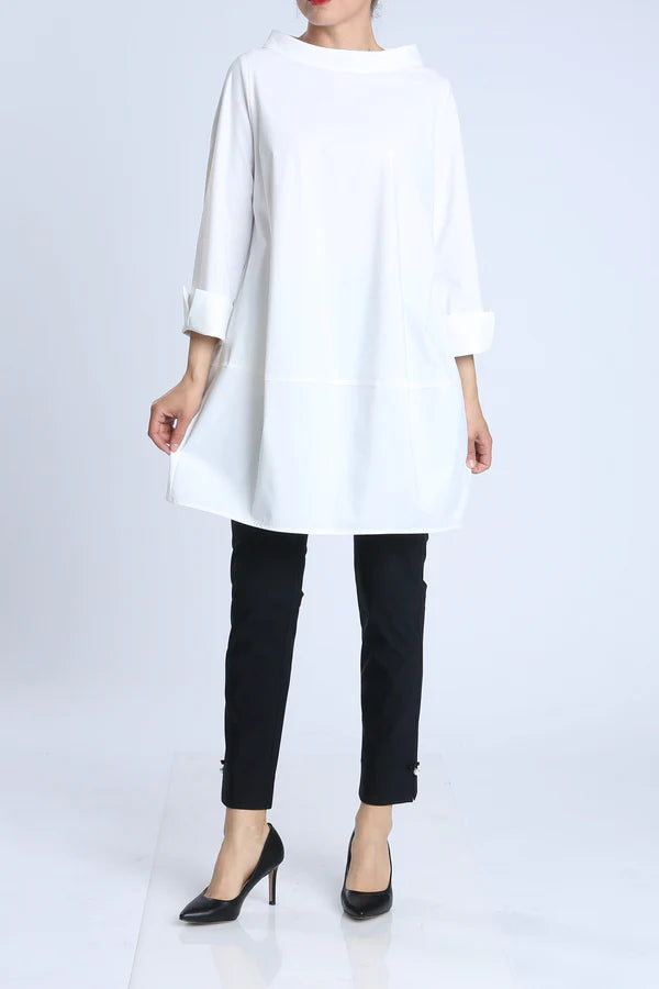 IC COLLECTION Top- 3226T- WHITE