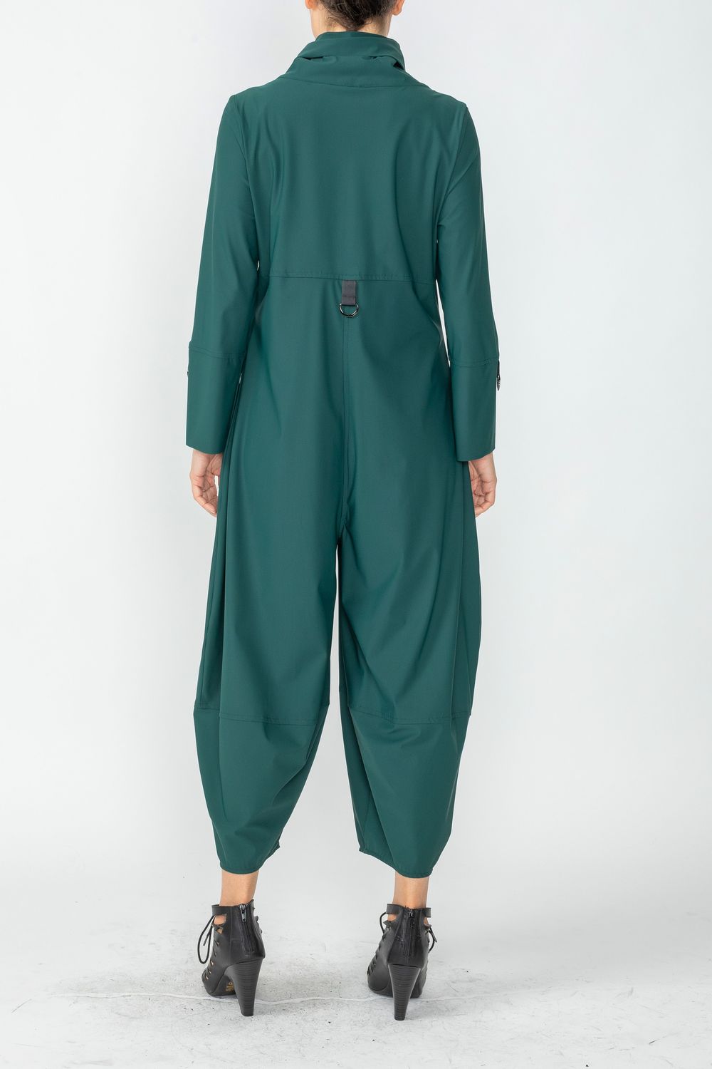 IC COLLECTION Jumpsuit- 3297JS- HUNTER GREEN