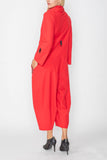 IC COLLECTION Jumpsuit- 3297JS- RED