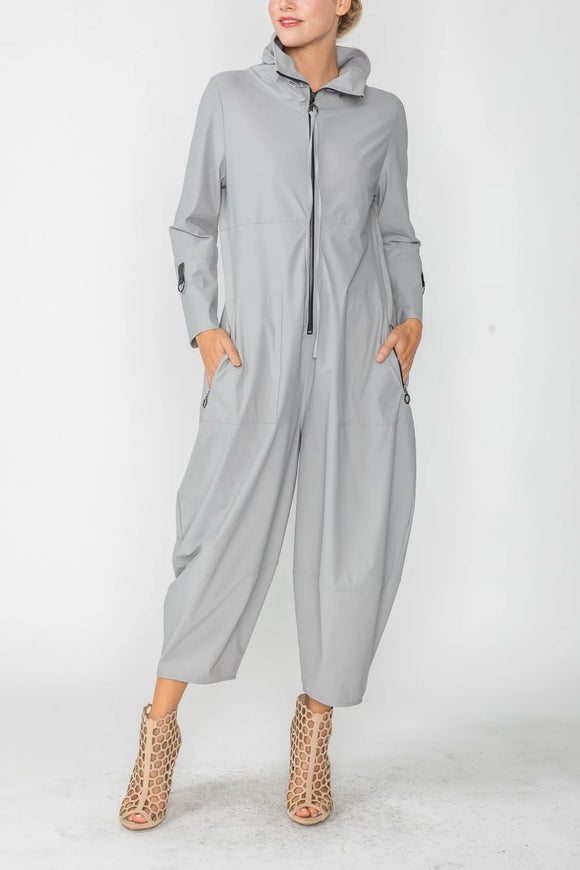 IC COLLECTION Jumpsuit- 3297JS- GRAY