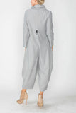 IC COLLECTION Jumpsuit- 3297JS- GRAY