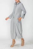 IC COLLECTION Jumpsuit- 3297JS- GRAY