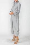 IC COLLECTION Jumpsuit- 3297JS- GRAY