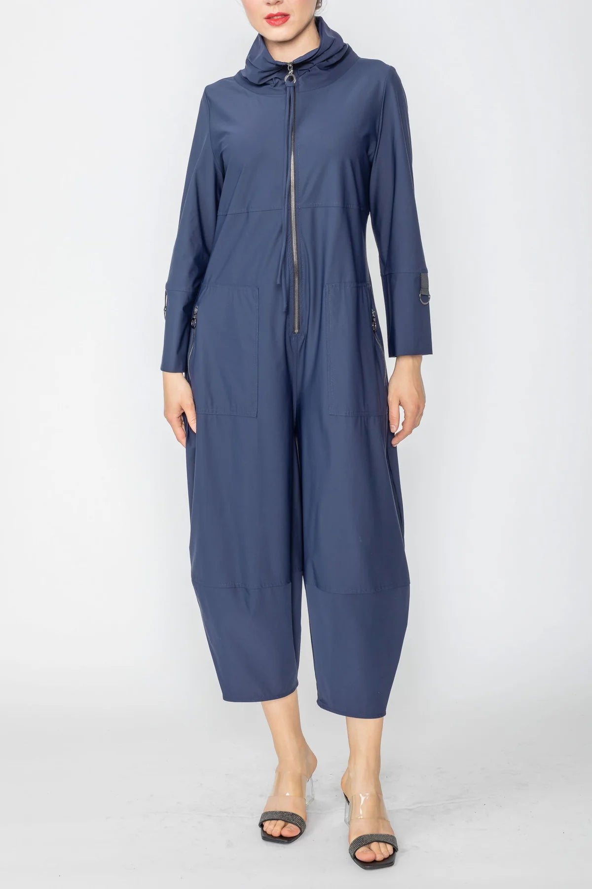IC COLLECTION Jumpsuit- 3297JS- NAVY