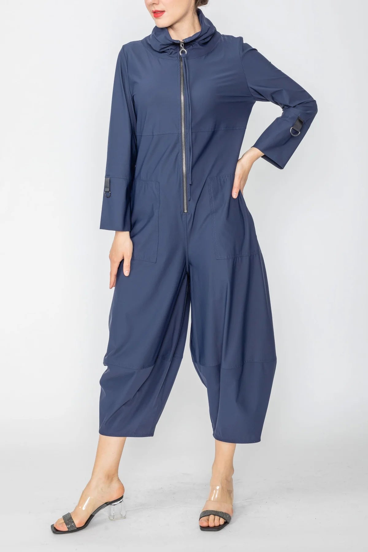 IC COLLECTION Jumpsuit- 3297JS- NAVY