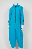 IC COLLECTION Jumpsuit- 3297JS- TURQUOISE