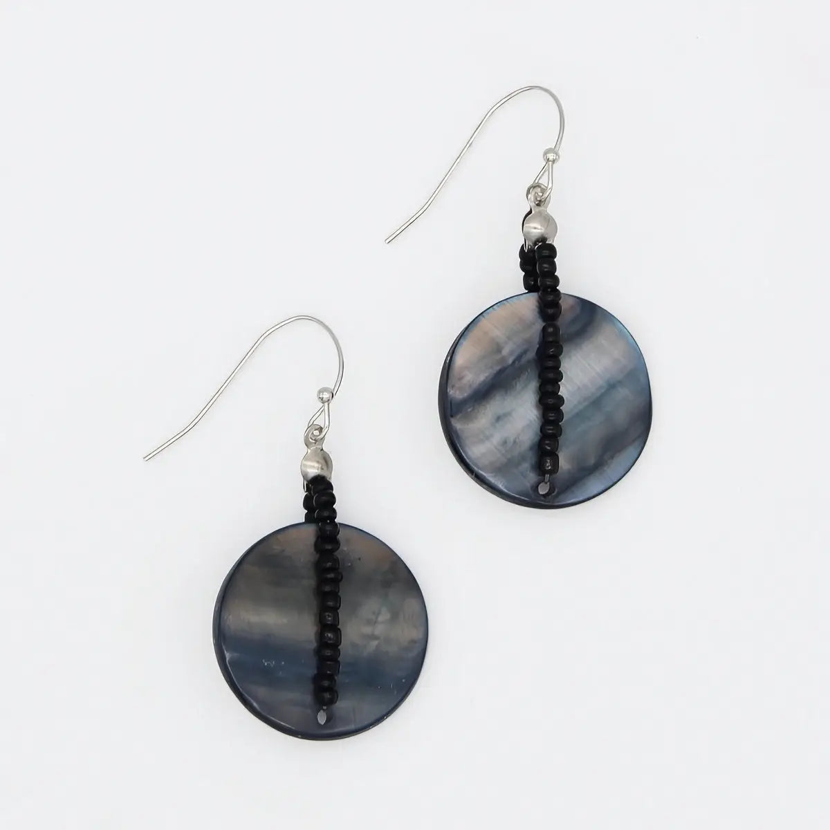 SYLCA Black Sky Dream Earrings - LS26E08 - BLACK
