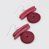 SYLCA Raspberry Billie Dangle Earring